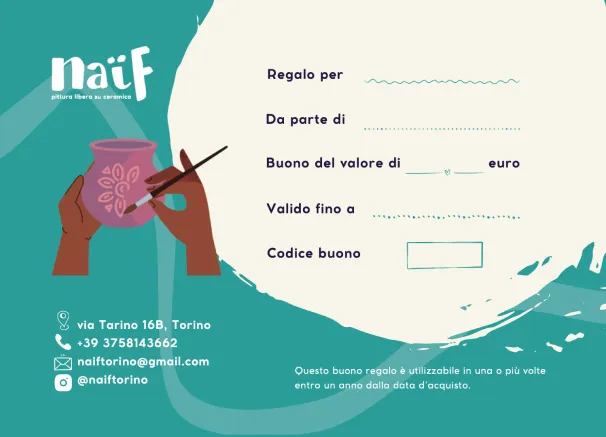 Buono Regalo Naif Torino